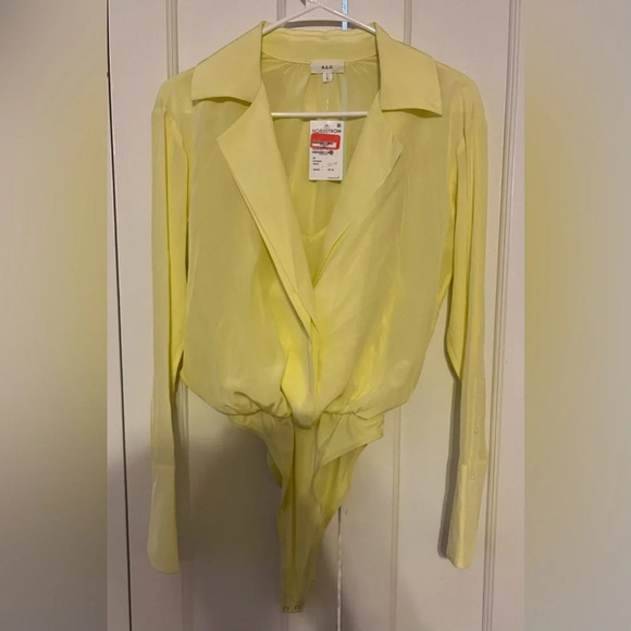 A.L.C. DIANA BODYSUIT - CANARY - Picture 4 of 7